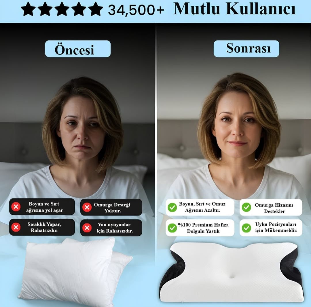 ViscoRix Home Ergonomik Visco Yastık